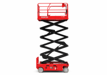 Nacelles ciseaux X su roues Manitou 120 SE S3