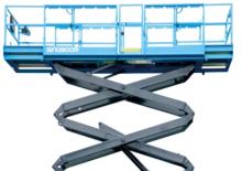 Nacelles ciseaux X su roues Sinoboom 1323RE