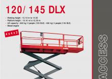 Nacelles ciseaux X su roues Manitou 145 DLX