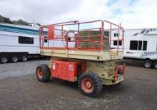 Nacelles ciseaux X su roues JLG 25 RTS