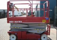 Nacelles ciseaux X su roues MEC 2647 ES