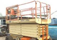 Nacelles ciseaux X su roues JLG 400 CRT