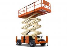 Nacelles ciseaux X su roues JLG 430LRT