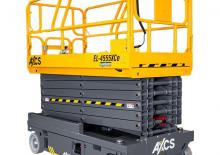 Nacelles ciseaux X su roues AXCS EL-4555XCe