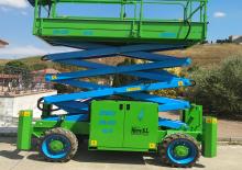 Nacelles ciseaux X su roues Mieve EMC PE-12C