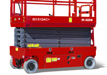 Nacelles ciseaux X su roues MAGNI ES1212AC+
