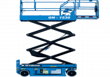 Nacelles ciseaux X su roues Sinoboom GN 1530