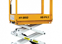 Nacelles ciseaux X su roues Custom Equipment HB-P4.5