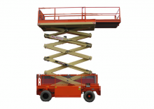 Nacelles ciseaux X su roues Holland-Lift HL-160 E24