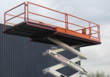 Nacelles ciseaux X su roues Holland-Lift HL-160 H20