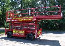 Nacelles ciseaux X su roues Holland-Lift HL 220 D 25 4WD/P/N