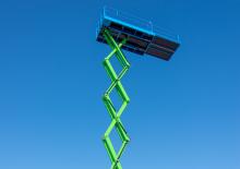 Nacelles ciseaux X su roues Holland-Lift HL-240 D25