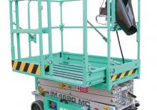 Nacelles ciseaux X su roues Imer IM 4680 MC
