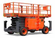 Nacelles ciseaux X su roues Dingli JCPT1523RTL