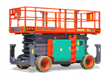 Nacelles ciseaux X su roues Dingli JCPT1823MRT