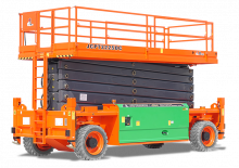 Nacelles ciseaux X su roues Dingli JCPT3225DC
