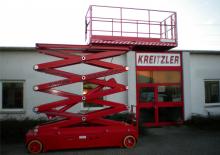 Nacelles ciseaux X su roues Kreitzler KIB 12/087