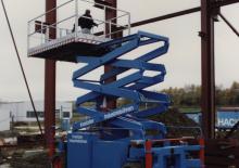 Nacelles ciseaux X su roues Kreitzler KIB 20/136 GD4WD