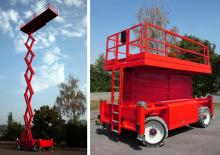 Nacelles ciseaux X su roues PB PB S225-24ES 4x4