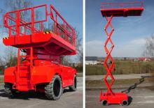 Nacelles ciseaux X su roues PB PB S151-19EP HT