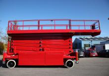 Nacelles ciseaux X su roues PB PB S320-14ES 4x4