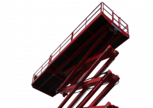 Nacelles ciseaux X su roues PB PB S320-24DS 4×4