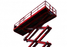 Nacelles ciseaux X su roues PB PB S370-24ES 4x4