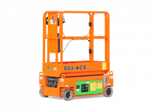 Nacelles ciseaux X su roues Dingli S03-ACE
