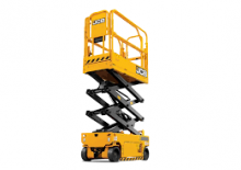 Nacelles ciseaux X su roues JCB S1932E