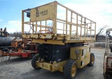 Nacelles ciseaux X su roues Grove-Manlift SM 3884 XT