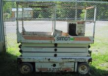 Nacelles ciseaux X su roues Simon X 2032