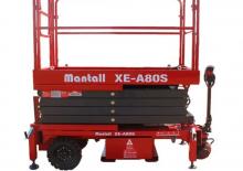 Nacelles ciseaux X su roues Mantall XE-A50S