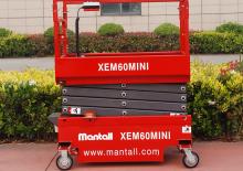 Nacelles ciseaux X su roues Mantall XEM60MINI