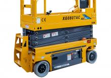 Nacelles ciseaux X su roues XCMG XG0807AC-LI