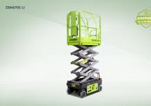 Nacelles ciseaux X su roues Zoomlion ZS0407DC