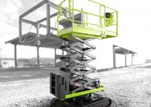 Nacelles ciseaux sur chenilles Almac Bibi 870-BL