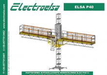Nacelles grimpantes à mâts Electroelsa ELSA P40