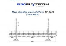 Nacelles grimpantes à mâts Electroelsa EP-3125