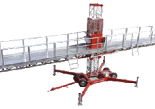 Nacelles grimpantes à mâts Scanclimber SC 1300 E