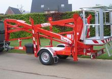 Nacelles à bras articulés montées sur camion Thomas Hoogwerkers 130 NW