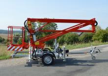 Nacelles à bras articulés montées sur camion Inreka IP 11-2