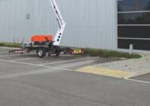 Nacelles à bras articulés montées sur camion Snorkel TL34