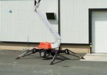 Nacelles à bras articulés montées sur camion Snorkel TL49J