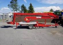 Nacelles à bras articulés montées sur camion TEUPEN UL 14 L