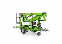 Nacelles à bras articulés montées sur camion Niftylift TM34T