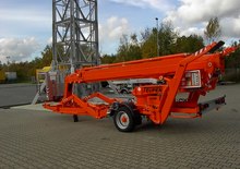 Nacelles télescopiques sur remorque TEUPEN Gepard 22 T Rent