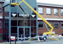 Nacelles télescopiques sur remorque OMMELIFT Omme 1050E