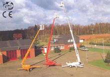 Nacelles télescopiques sur remorque Ruthmann TA 152