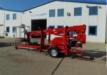 Nacelles télescopiques sur remorque EuropeLift TM 13 T