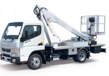 Nacelles télescopiques sur camion Pagliero 145 Alu